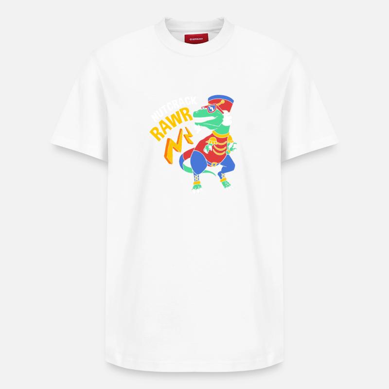 Noël Casse-Noisette - T-shirt unisexe décontracté en coton Supima – de SPREAD - blanc