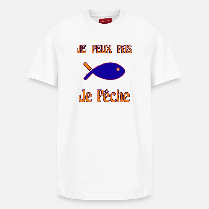 RETRAITE. RETRAITE. RETRAITEE. RETRAITE - T-shirt unisexe décontracté en coton Supima – de SPREAD - blanc
