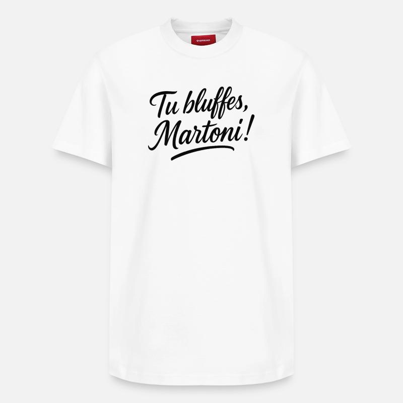 la cité de la peur - T-shirt unisexe décontracté en coton Supima – de SPREAD - blanc
