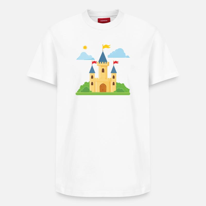 Serrure - T-shirt unisexe décontracté en coton Supima – de SPREAD - blanc