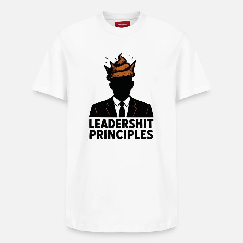 Principes de Leadershit - T-shirt unisexe décontracté en coton Supima – de SPREAD - blanc