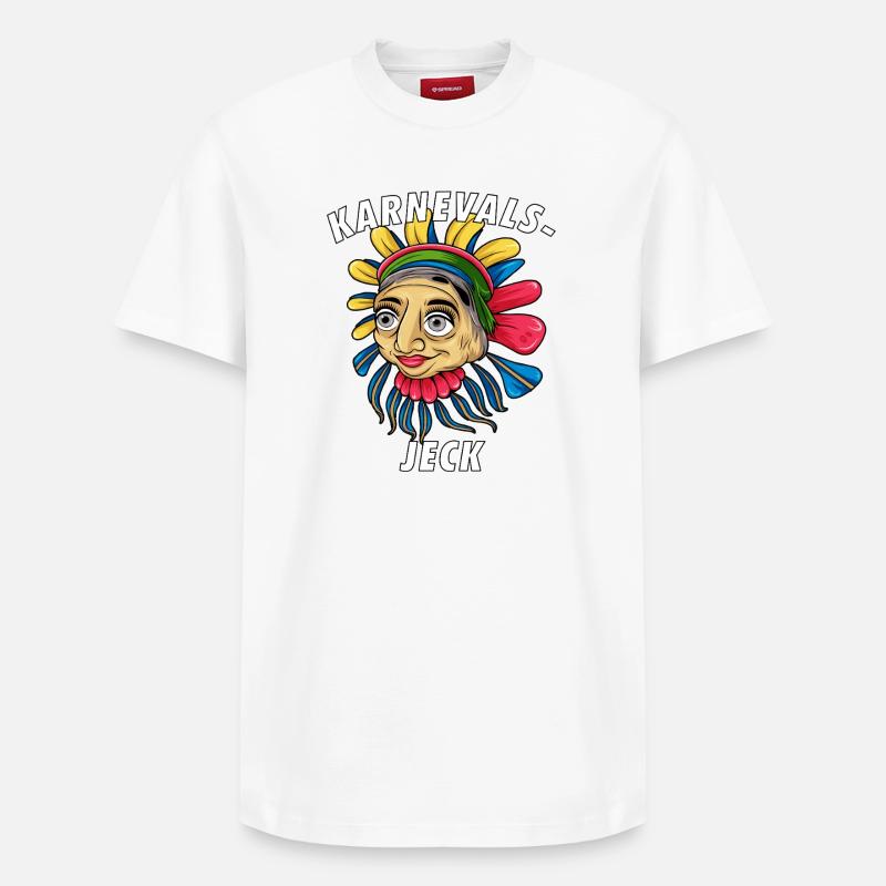 JEAN DE CARNAVAL - T-shirt unisexe décontracté en coton Supima – de SPREAD - blanc