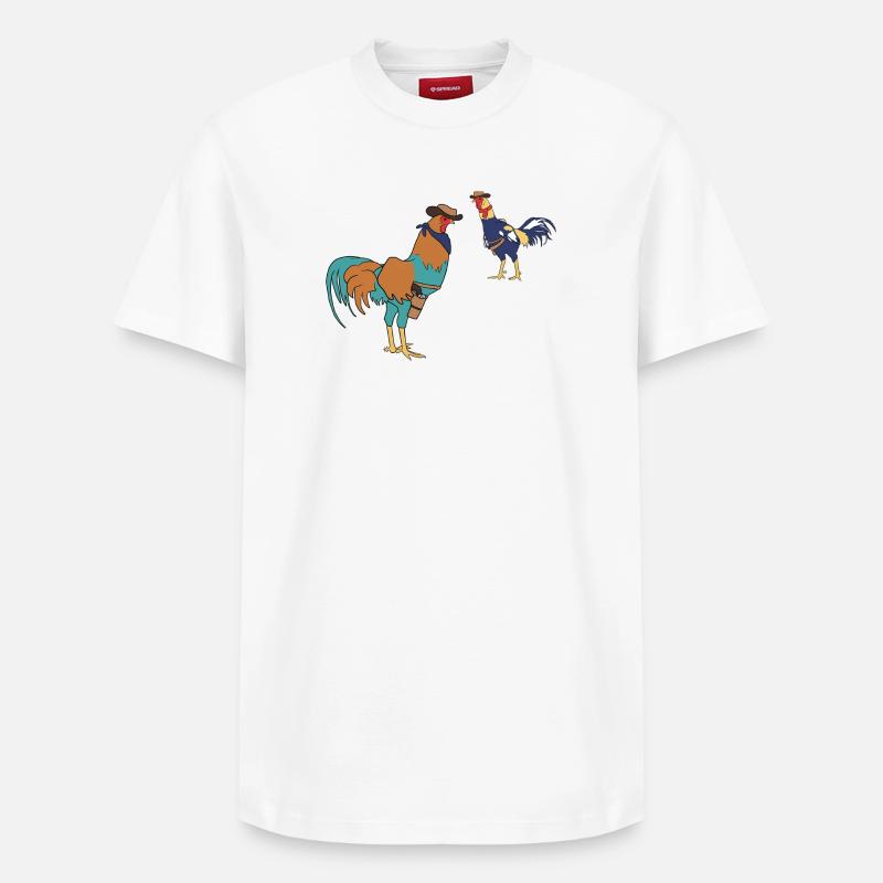 Rivaux - T-shirt unisexe décontracté en coton Supima – de SPREAD - blanc