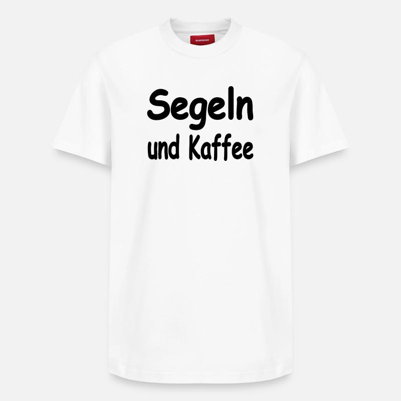 Voile - T-shirt unisexe décontracté en coton Supima – de SPREAD - blanc