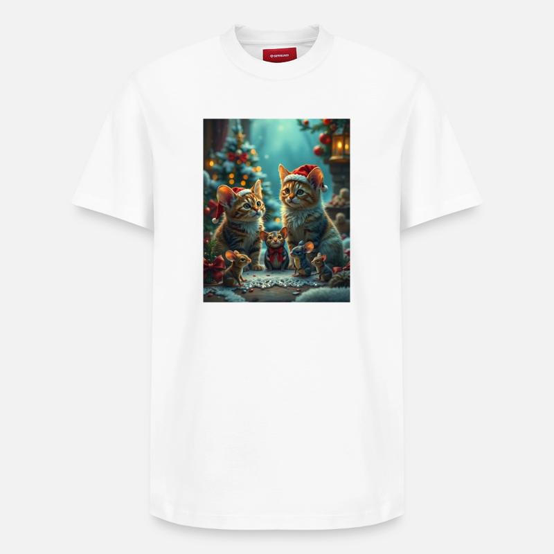 Didimaus - Relaxed Unisex Supima Cotton T-Shirt – von SPREAD - Weiß