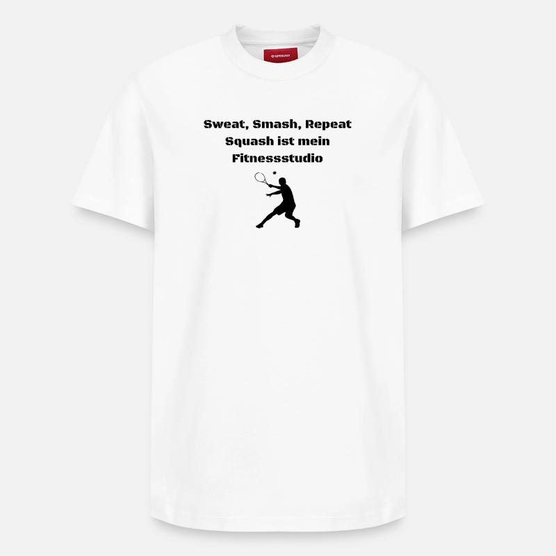 Courge - T-shirt unisexe décontracté en coton Supima – de SPREAD - blanc