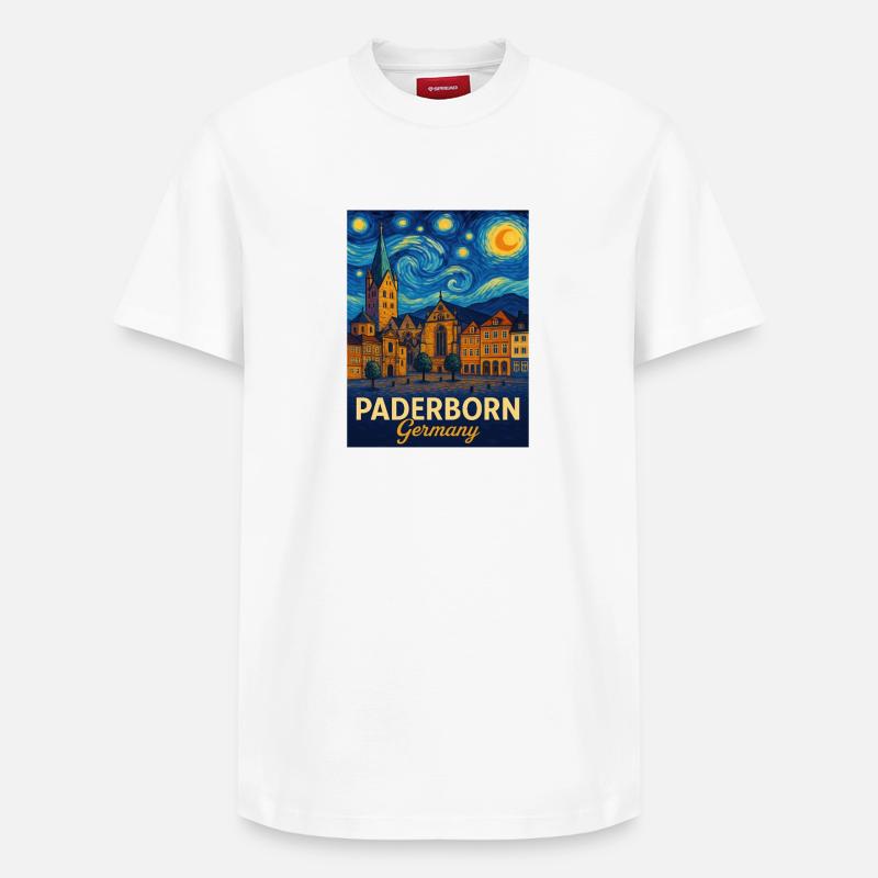 Paderborn - T-shirt unisexe décontracté en coton Supima – de SPREAD - blanc