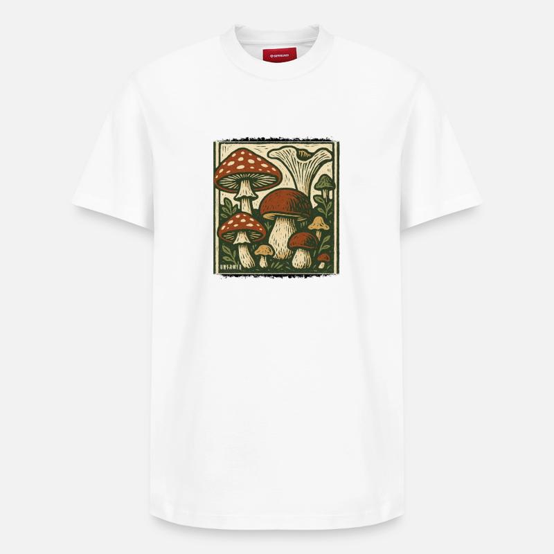 Sauvage - T-shirt unisexe décontracté en coton Supima – de SPREAD - blanc