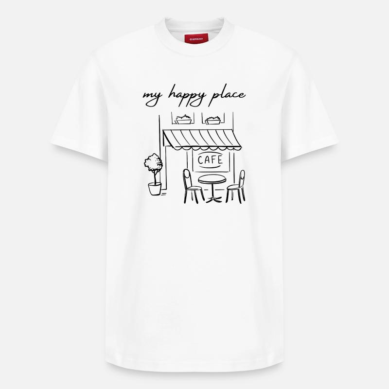 Design fehlt - Relaxed Unisex Supima Cotton T-Shirt – von SPREAD - Weiß