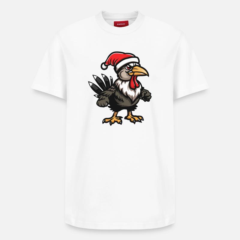 Noël Truthan - T-shirt unisexe décontracté en coton Supima – de SPREAD - blanc
