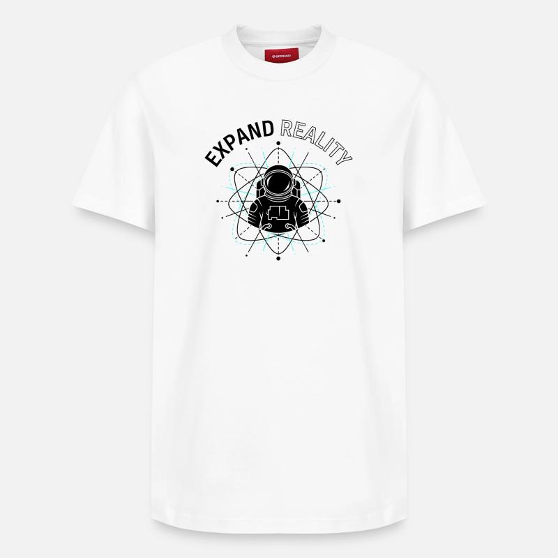 Expansion de la réalité - T-shirt unisexe décontracté en coton Supima – de SPREAD - blanc