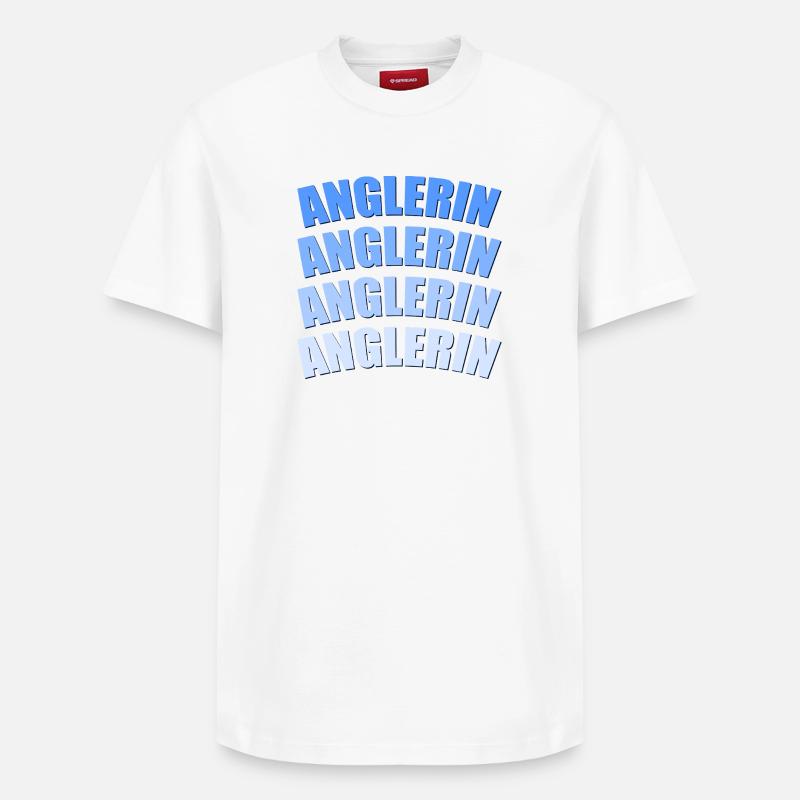 Pêcheur - T-shirt unisexe décontracté en coton Supima – de SPREAD - blanc