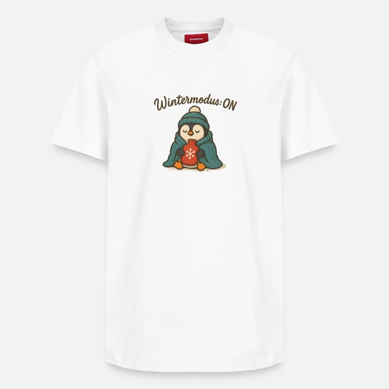 Mode hiver activé - T-shirt unisexe décontracté en coton Supima – de SPREAD - blanc