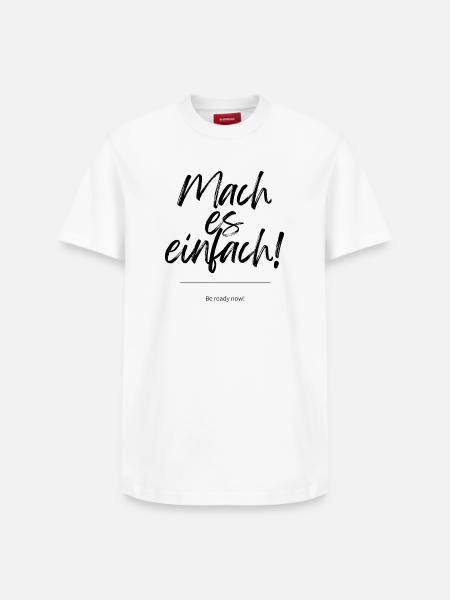 Motivation / Business / Create / Success - Relaxed Unisex Supima Cotton T-Shirt – by SPREAD - white