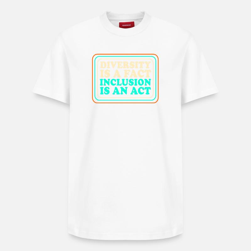 Pédagogue en éducation spécialisée - T-shirt unisexe décontracté en coton Supima – de SPREAD - blanc