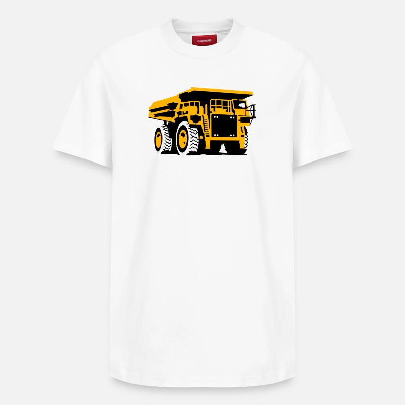 CAMION - T-shirt unisexe décontracté en coton Supima – de SPREAD - blanc