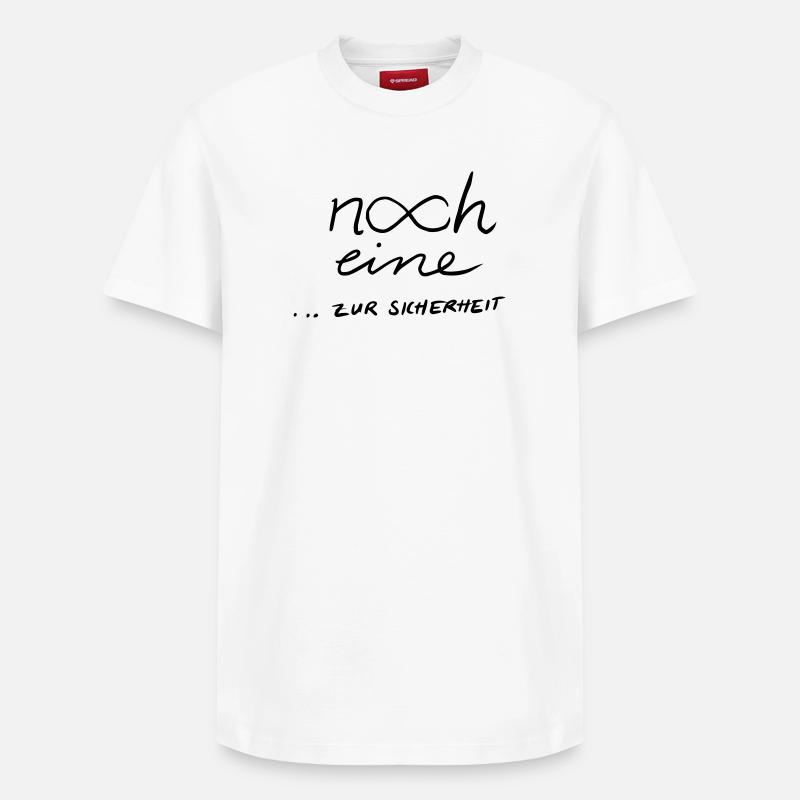Noch eine...zur Sicherheit 2 - Relaxed Unisex Supima Cotton T-Shirt – von SPREAD - Weiß