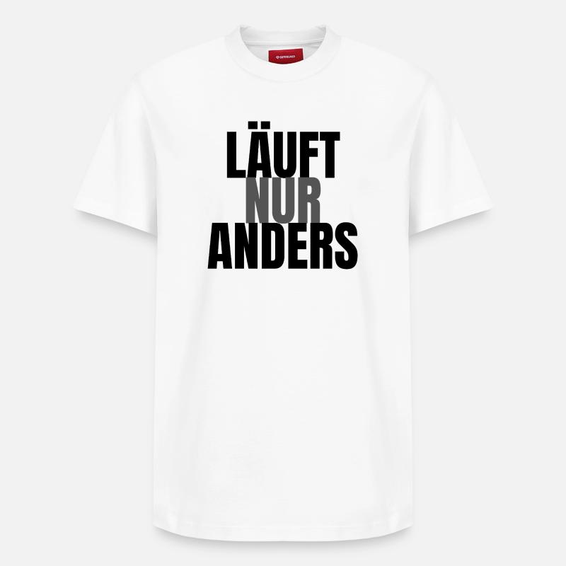 C’est juste différent - T-shirt unisexe décontracté en coton Supima – de SPREAD - blanc