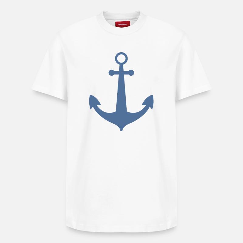 Magasin principal - T-shirt unisexe décontracté en coton Supima – de SPREAD - blanc
