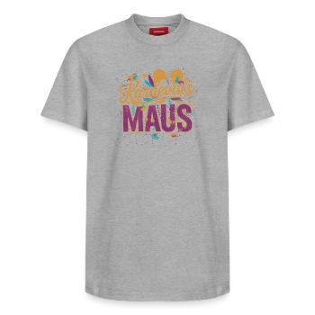 Costume de Carnaval Souris pour femmes, confettis - T-shirt unisexe décontracté en coton Supima – de SPREAD - blanc - Devant - AI Model Female 172 dark (172cm) & AI Model Male 185 dark (185cm)