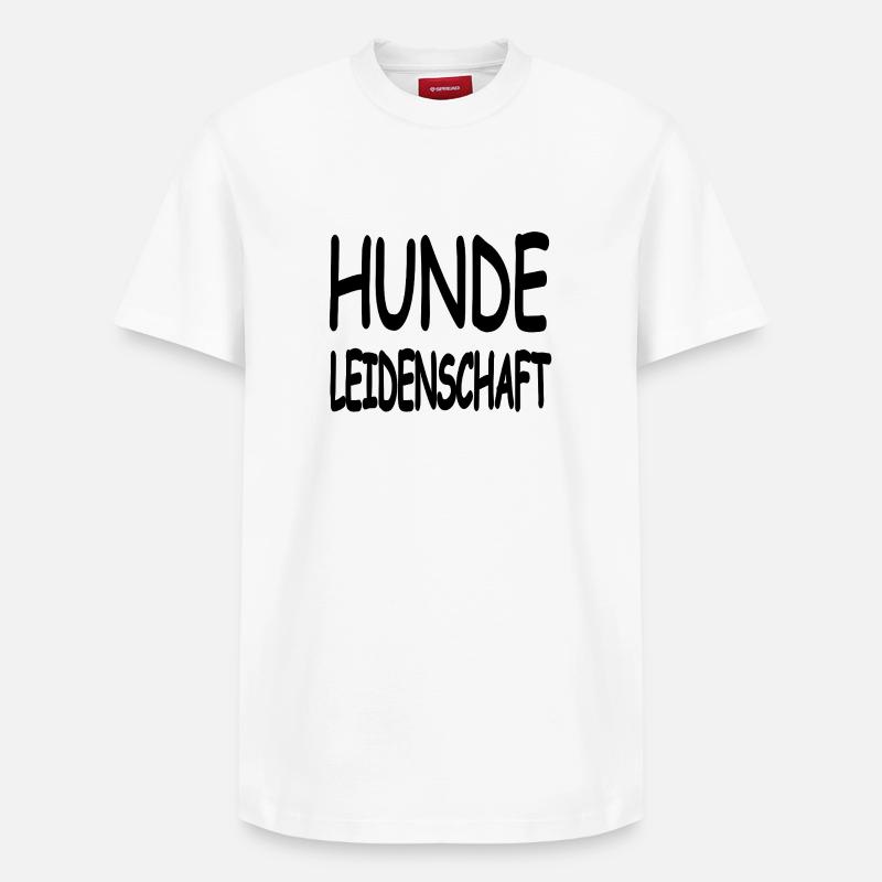 canine - T-shirt unisexe décontracté en coton Supima – de SPREAD - blanc
