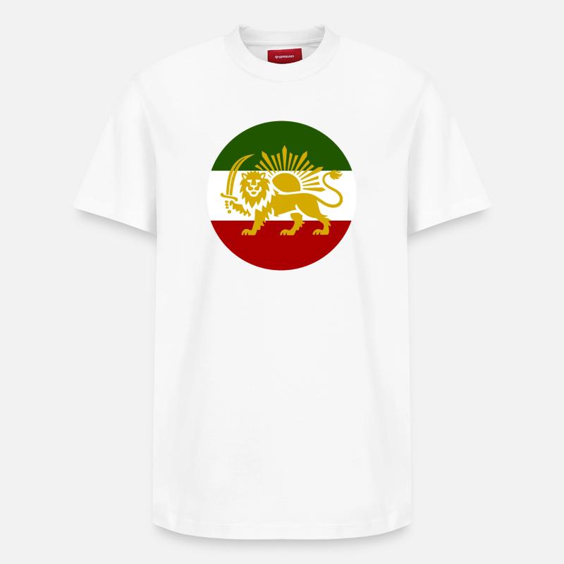 Iran libre - T-shirt unisexe décontracté en coton Supima – de SPREAD - blanc