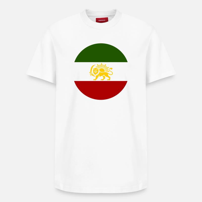 Iran libre - T-shirt unisexe décontracté en coton Supima – de SPREAD - blanc