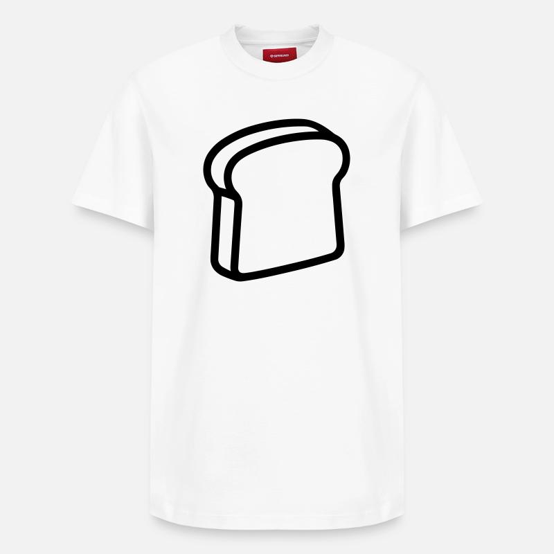toast - Relaxed Unisex Supima Cotton T-Shirt – by SPREAD - white