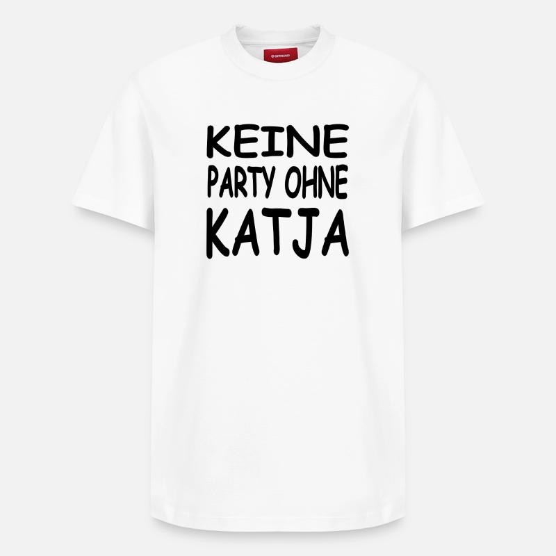 Katja - T-shirt unisexe décontracté en coton Supima – de SPREAD - blanc