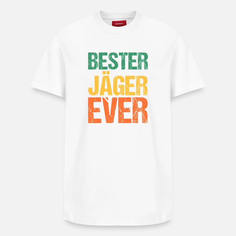 Chasse Chasse Chasseurs Chasseurs - T-shirt unisexe décontracté en coton Supima – de SPREAD - blanc