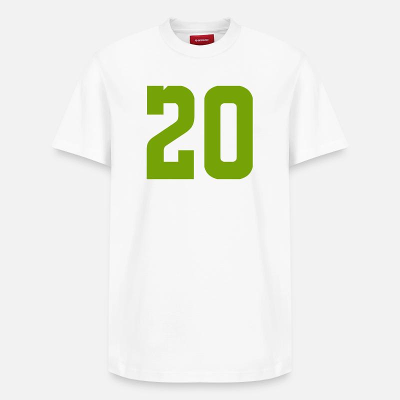 20 - T-shirt unisexe décontracté en coton Supima – de SPREAD - blanc