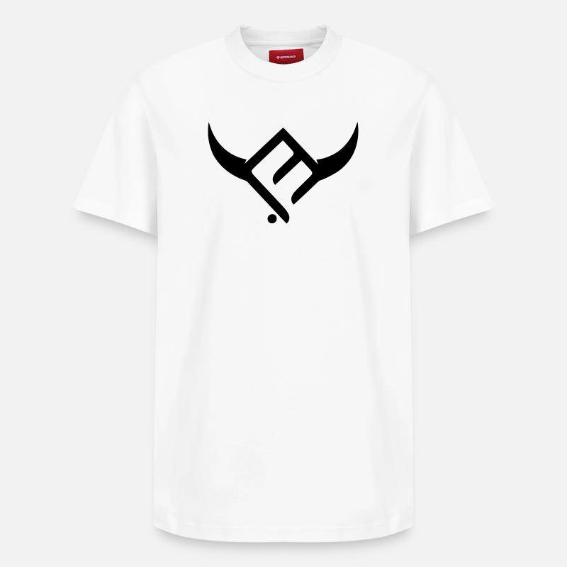 Taureau Mariflor - T-shirt unisexe décontracté en coton Supima – de SPREAD - blanc