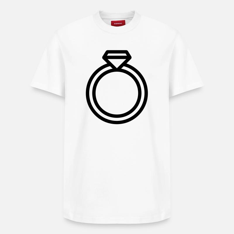 alliance - T-shirt unisexe décontracté en coton Supima – de SPREAD - blanc
