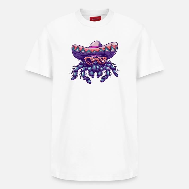Sombrero comique comique de Tarantula - T-shirt unisexe décontracté en coton Supima – de SPREAD - blanc