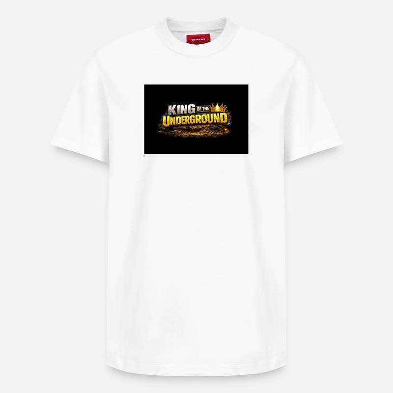 Roi - T-shirt unisexe décontracté en coton Supima – de SPREAD - blanc