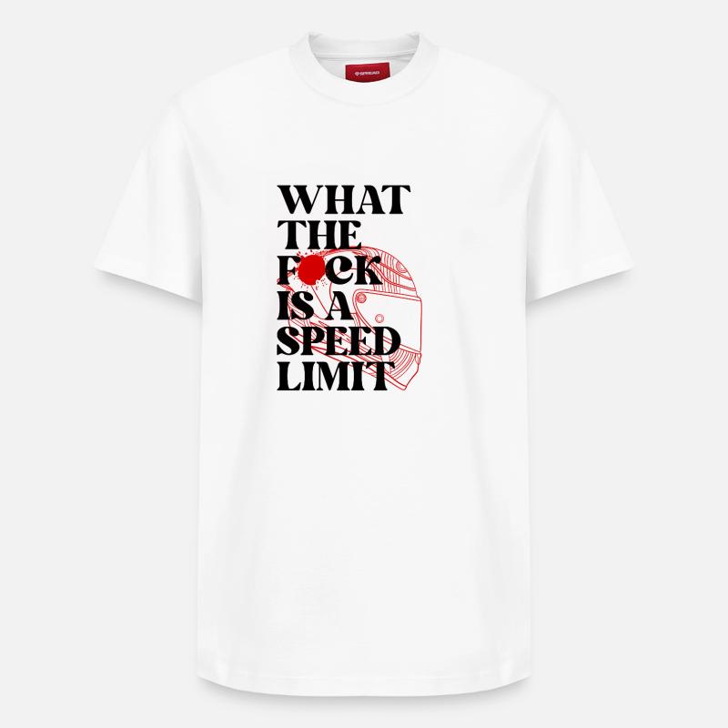 Auto - Relaxed Unisex Supima Cotton T-Shirt – von SPREAD - Weiß
