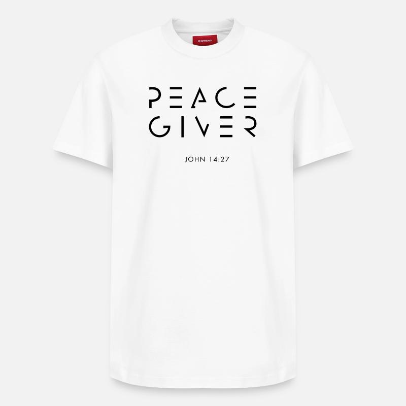 DON DE PAIX - T-shirt unisexe décontracté en coton Supima – de SPREAD - blanc