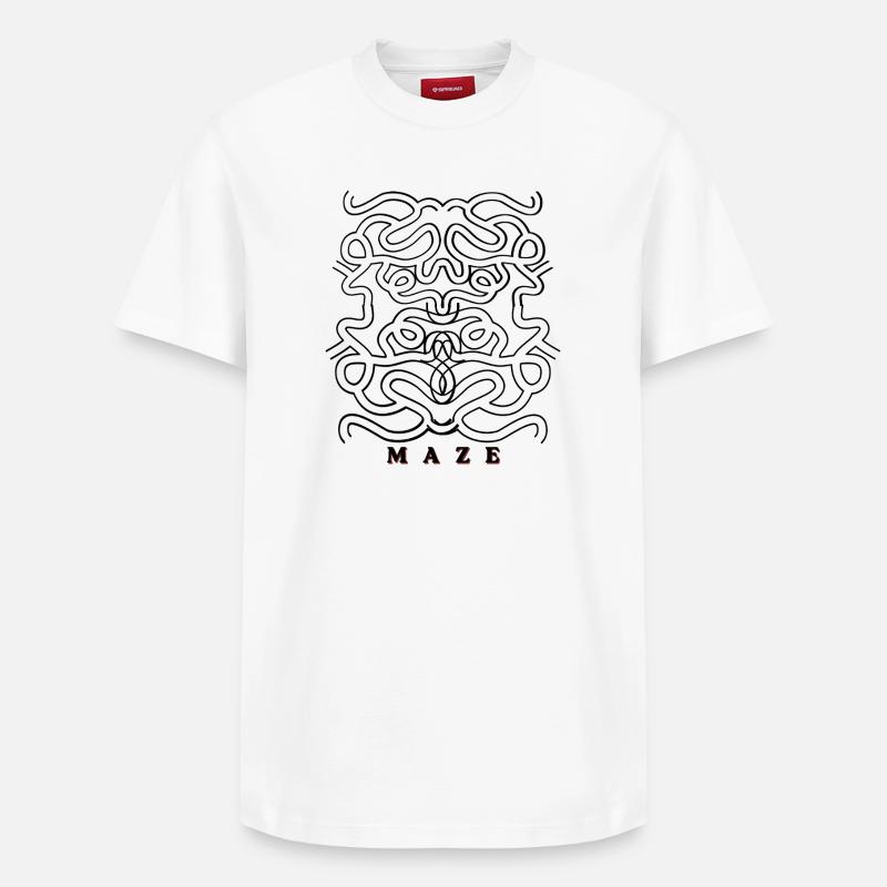 Télougou - T-shirt unisexe décontracté en coton Supima – de SPREAD - blanc