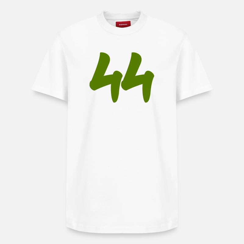 44- - T-shirt unisexe décontracté en coton Supima – de SPREAD - blanc