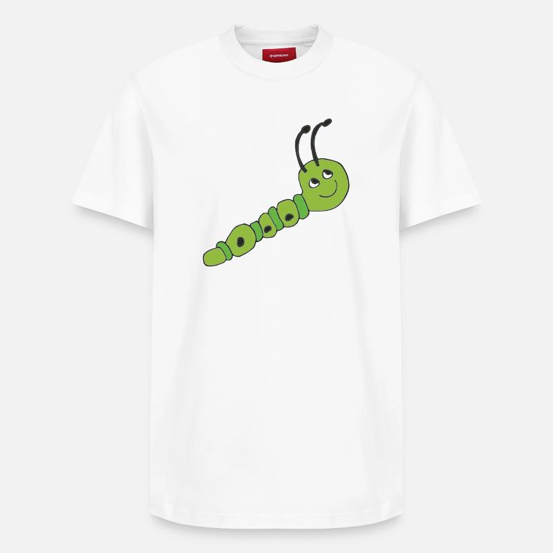 Chenille - T-shirt unisexe décontracté en coton Supima – de SPREAD - blanc