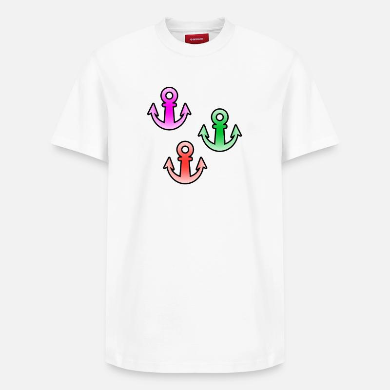 Voile - T-shirt unisexe décontracté en coton Supima – de SPREAD - blanc