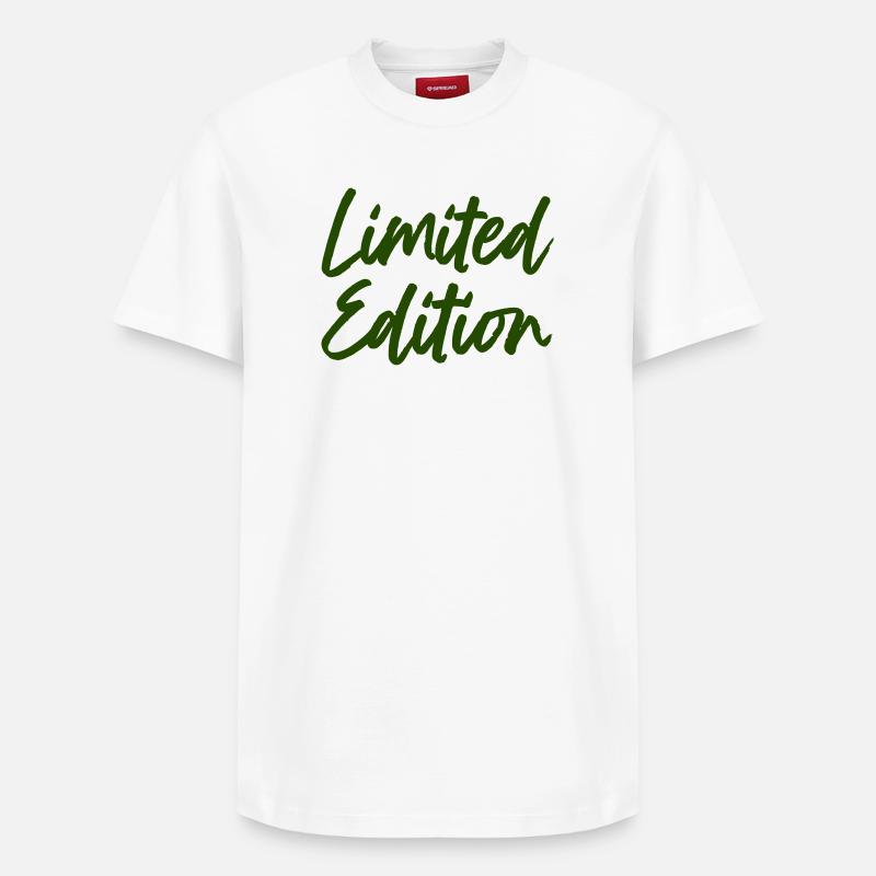 limited_edition - T-shirt unisexe décontracté en coton Supima – de SPREAD - blanc