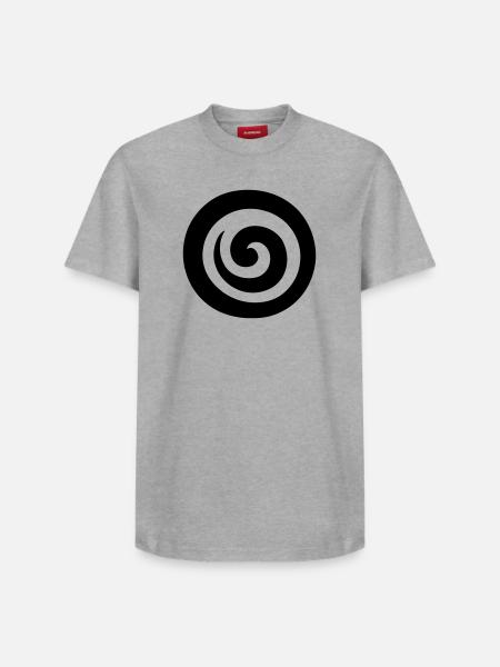 Japanese Spiral - Relaxed Unisex Supima Cotton T-Shirt – by SPREAD - white