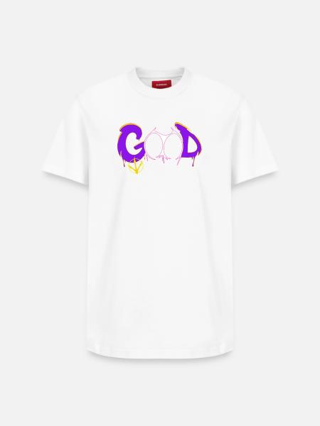 Bon - T-shirt unisexe décontracté en coton Supima – de SPREAD - blanc