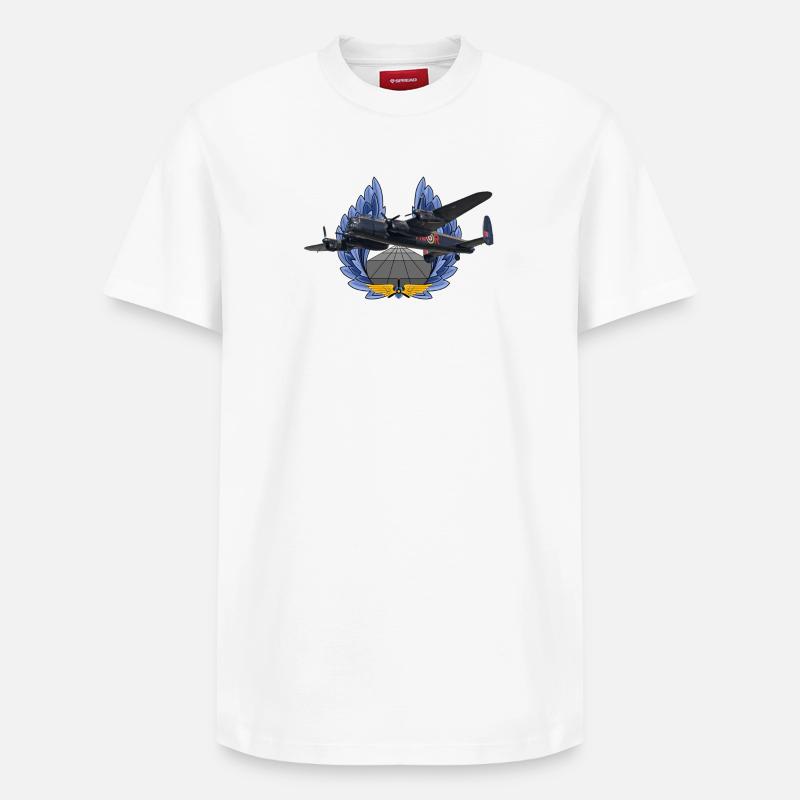 Lancaster - Relaxed Unisex Supima Cotton T-Shirt – von SPREAD - Weiß