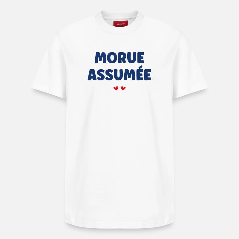 Cod vermutet: Meereshumor - Relaxed Unisex Supima Cotton T-Shirt – von SPREAD - Weiß