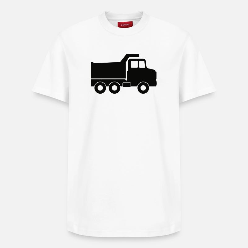 Kipper - Relaxed Unisex Supima Cotton T-Shirt – von SPREAD - Weiß
