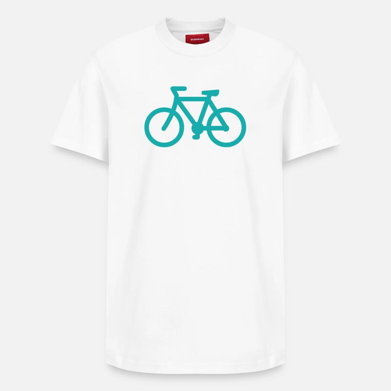 Cycle - T-shirt unisexe décontracté en coton Supima – de SPREAD - blanc