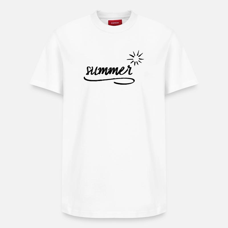 ronfleur - T-shirt unisexe décontracté en coton Supima – de SPREAD - blanc