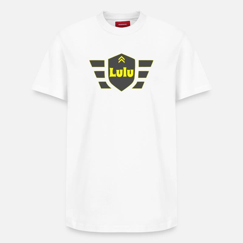 Lulu - T-shirt unisexe décontracté en coton Supima – de SPREAD - blanc